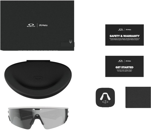 META AI VANGUARD Sonnenbrille white/prizm black 