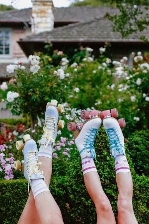 QUAD SKATE Kinder Rollschuh white 