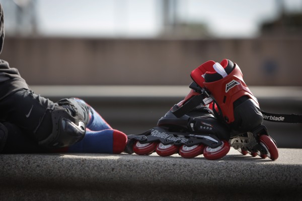 MICROBLADE FREE Inline Skate 2022 black/red 33-36,5