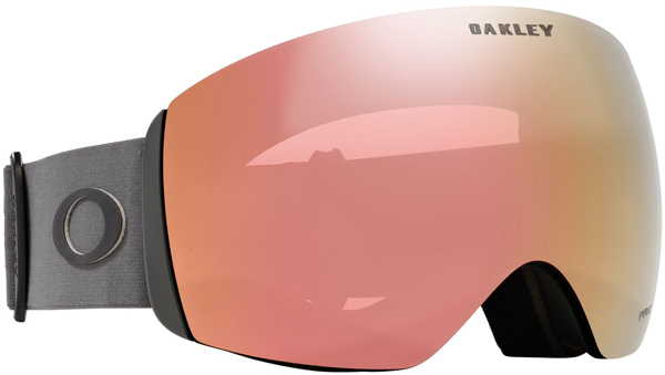 FLIGHT DECK L Schneebrille 2025 matte forged iron/prizm rose gold iridium 