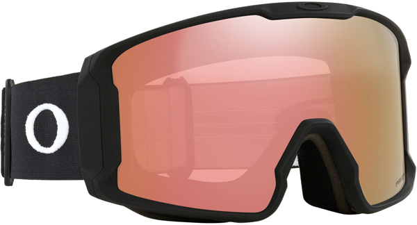 LINE MINER L Goggle 2025 matte black/prizm rose gold 