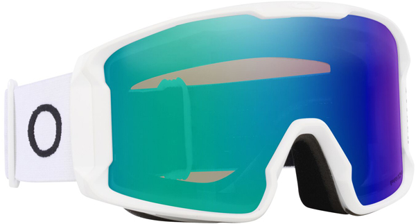 LINE MINER L Schneebrille 2026 matte white/prizm argon iridium 