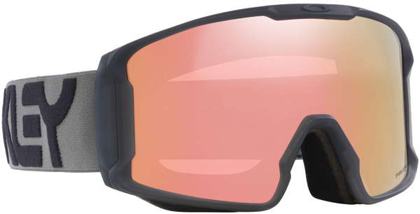 LINE MINER L Goggle 2025 b1b matte forged iron/prizm rose gold iridium 