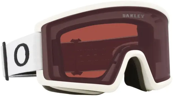 TARGET LINE M Schneebrille 2025 matte white/prizm dark grey 