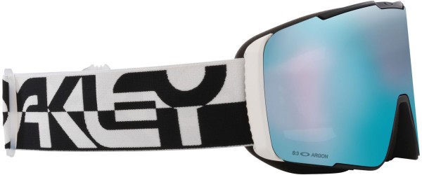 LINE MINER PRO L Schneebrille 2025 black white duality/prizm sapphire + prizm torch 