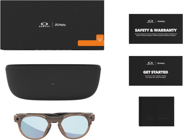 META AI HSTN sunglasses brown smoke/prizm deep water polarized 