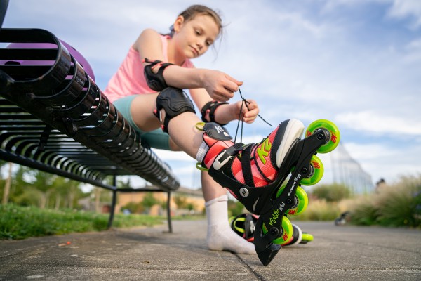 MARLEE BEAM Kinder Inline Skate red/green 