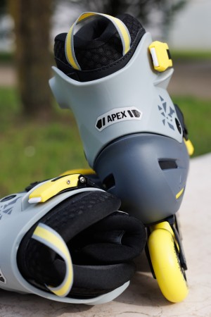 APEX Inline Skate 2026 charcoal/yellow 