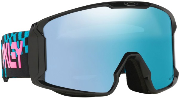 LINE MINER L Schneebrille 2026 chex black/prizm snow sapphire iridium 
