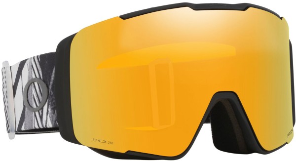 LINE MINER PRO L Schneebrille 2026 black forge/prizm 24k iridium 