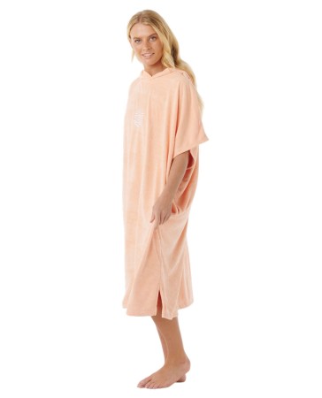 CLASSIC SURF HOODED Poncho 2026 bright peach 