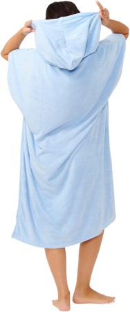 CLASSIC SURF HOODED Poncho 2025 mid blue 