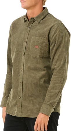 CLASSIC SURF CORD LS Hemd 2025 dusty olive 