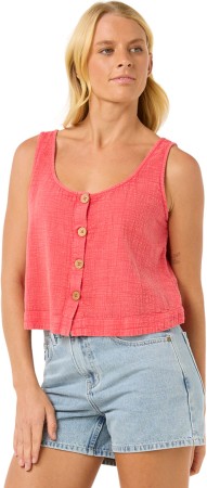 CLASSIC SURF TANK II Top 2025 hibiscus red 