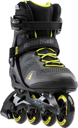 MACROBLADE 80 Inline Skate 2023 black/lime 