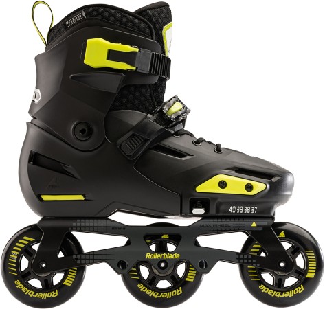 APEX 3WD Inline Skate 2024 black/lime 