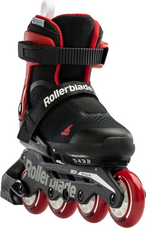 MICROBLADE FREE Inline Skate 2022 black/red 33-36,5