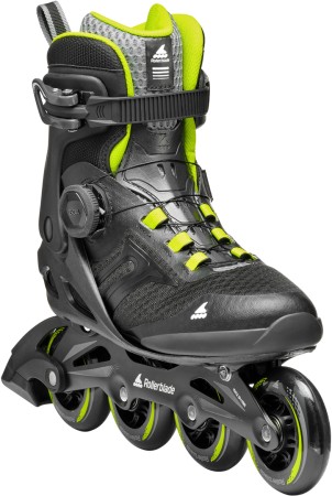 MACROBLADE 84 BOA Inline Skate 2025 black/lime 