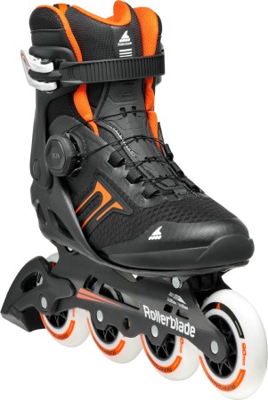 MACROBLADE 90 BOA Inline Skate 2025 black/orange 