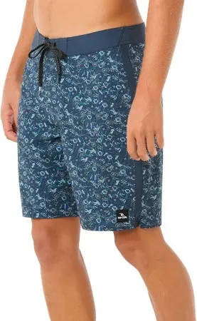 MIRAGE FLORAL REEF 19 Boardshort 2025 washed navy 