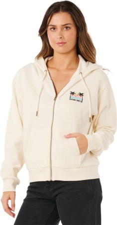 ALOHA Zip Hoodie 2026 bone 