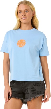 ICONS OF SURF RELAXED T-Shirt 2025 mid blue/orange 