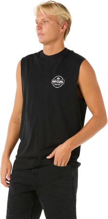 STAPLER MUSCLE Tank 2025 black 