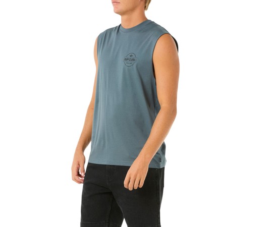 STAPLER MUSCLE Tank 2025 pine night 