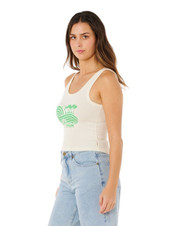 OCEAN BREAK RIB TANK Top 2026 bone 
