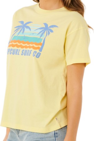 MALIBU RELAXED T-Shirt 2026 lemon 