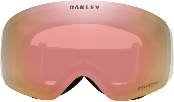 FLIGHT DECK M Schneebrille 2025 matte white/prizm rose gold 