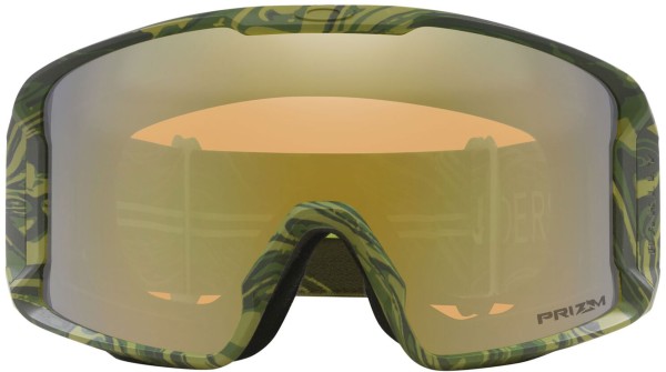 LINE MINER L Schneebrille 2025 jamie anderson signature/prizm snow sage gold iridium 