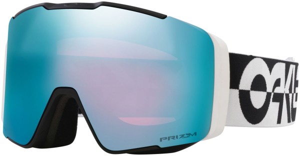 LINE MINER PRO L Schneebrille 2025 black white duality/prizm sapphire + prizm torch 