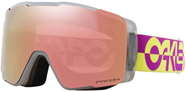 LINE MINER PRO M Goggle 2025 purple yellow duality/prizm rose gold + prizm iced 