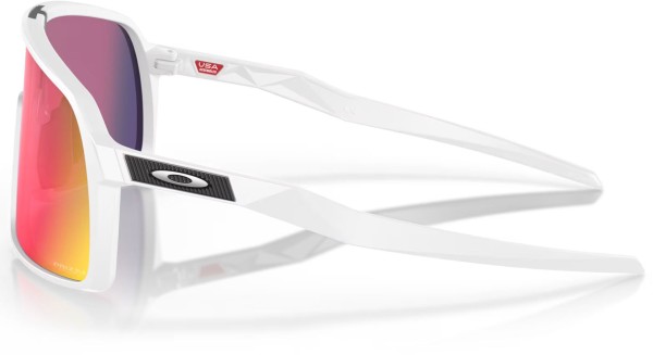 SUTRO Sunglasses matte white/prizm road 