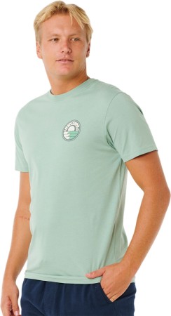 PACIFIC RINSE STACKED T-Shirt 2026 aloe 