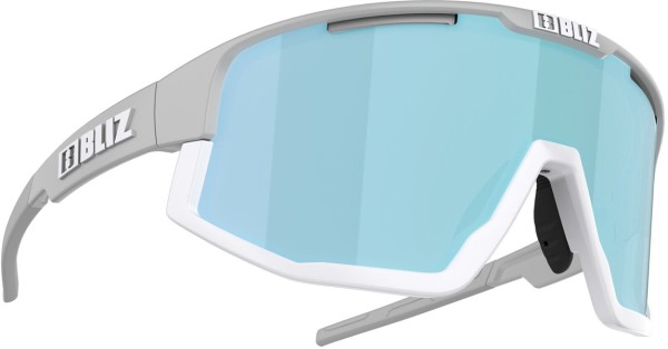 FUSION Sonnenbrille 2025 matt light grey/smoke ice blue multi 