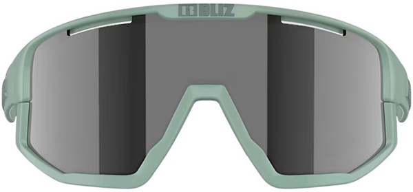 FUSION Sonnenbrille 2025 matte green/smoke mirror silver 