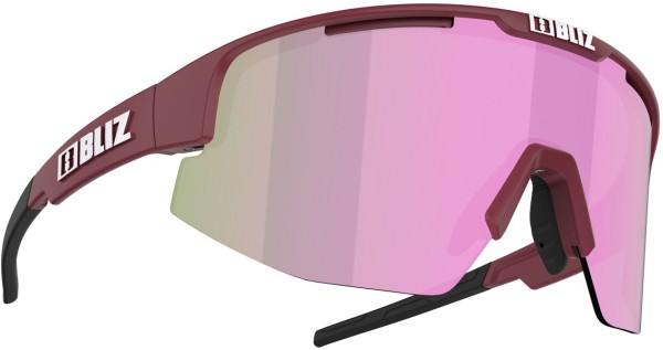 MATRIX SMALL Sonnenbrille 2025 matt burgundy/brown rose multi 