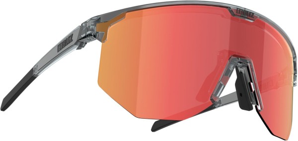 HERO Sunglasses 2025 transparent dark grey/brown red multi 