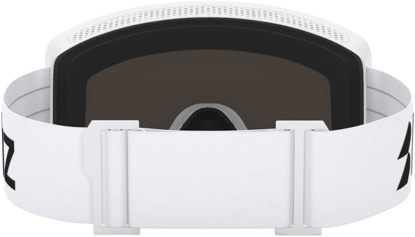 G001S Schneebrille 2026 matte white/brown red multi 