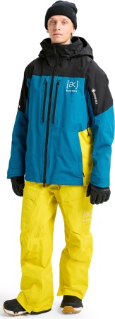 AK GORE TEX SWASH Jacke 2026 true black/blue teal/atomic yellow 
