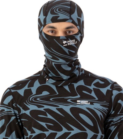 SANTA ROSA MERINO FLEX Facemask 2026 signal lost goblin blue 