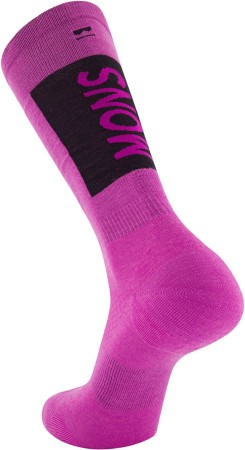 ATLAS SNOW MERINO Socken 2026 purple bolt 