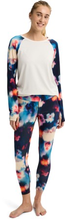 WOMEN MIDWEIGHT Hose 2026 floral blur 