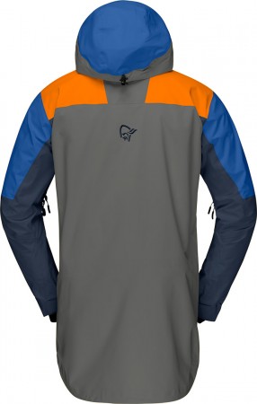 LOFOTEN GORE-TEX PRO ANORAK Jacket 2022 castor grey/orange popsicle 