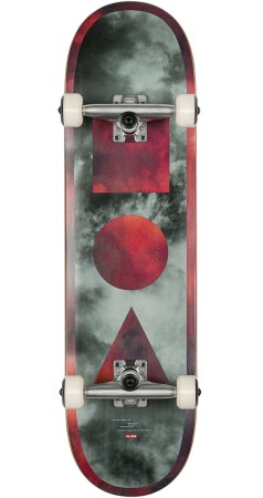 G1 STACK Skateboard black/candy clouds 