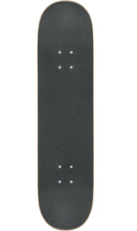 G0 BLOCK SERIF Skateboard 2022 white/red 
