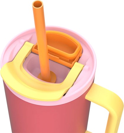 RIO 950ML Trinkflasche 2026 pink papaya 
