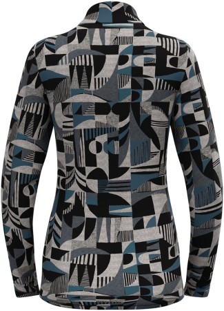 MERINO HERITAGE WOMEN Fleece 2025 provincial blue/black 